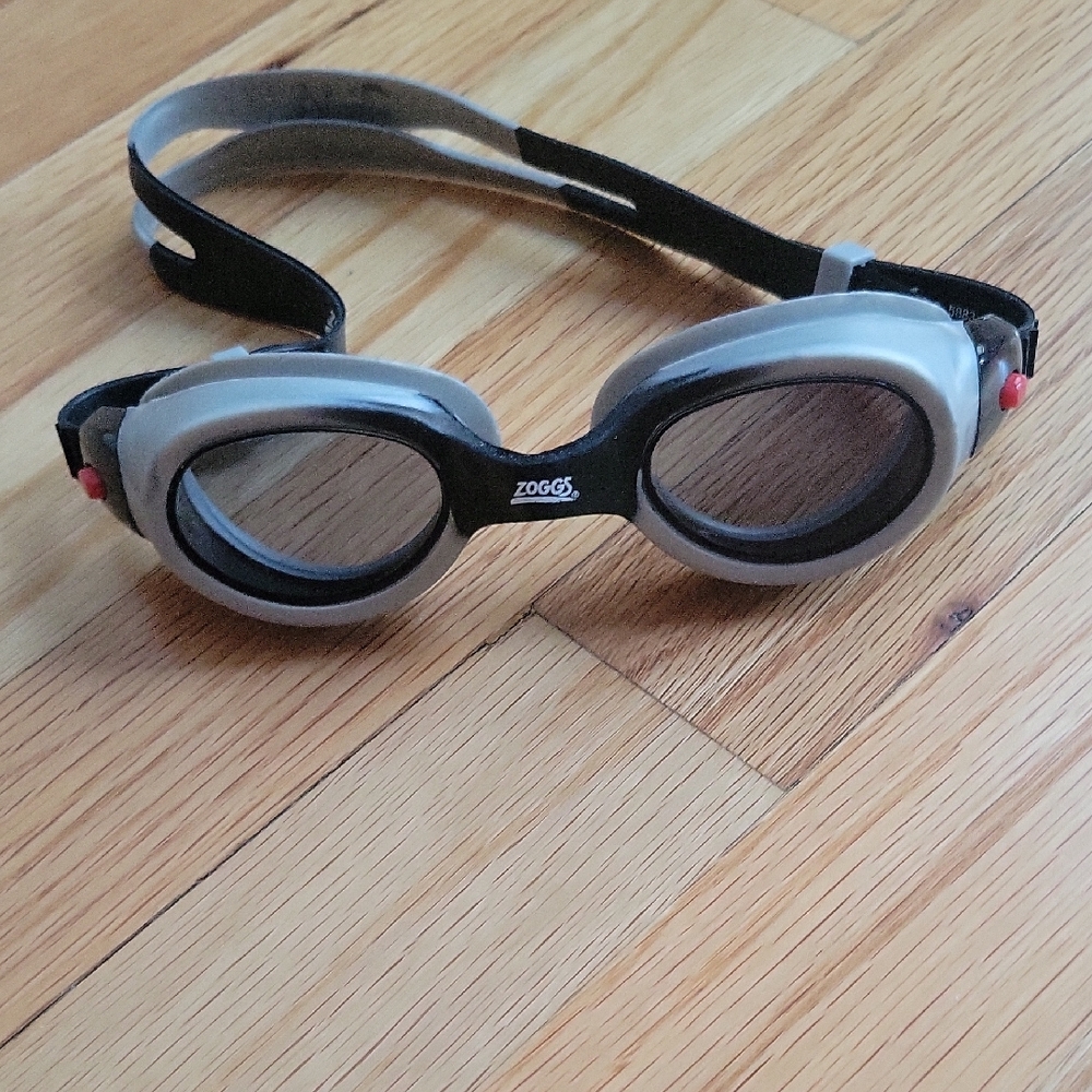 Gray Swim Goggles